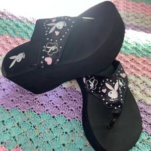 Vintage playboy sandals